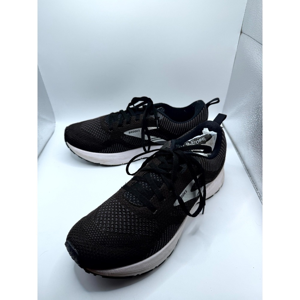 Brooks Revel 5 1203611B036 Womens 10 B Sneakers‎ Black Low Top Running Shoes